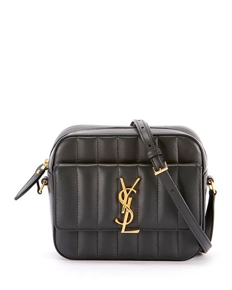 ysl vicky medium camera bag|Saint Laurent Vicky Medium YSL Monogram Quilted Patent .